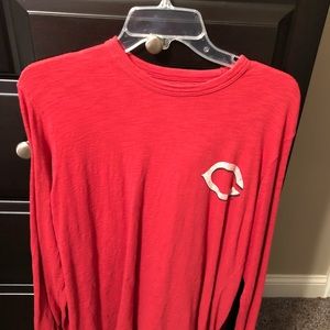 Cincinnati Red Long Sleeve Shirt